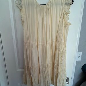 Wilfred/Aritzia Yellow Dress
